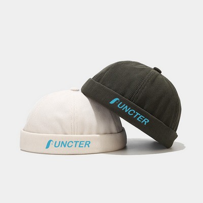 Corduroy Adjustable Dockers Beanie Vacations Cap