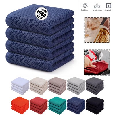 100% Cotton Waffle Weave Kitchen Dish Cloth