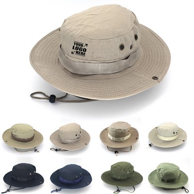 Wide Brim Fisherman Hat