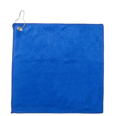 Microfiber Golf Towel with Grommet and Hook