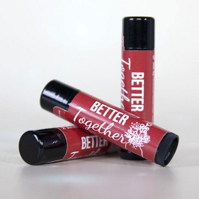 Natural Beeswax Lip Balm - One Imprint Color