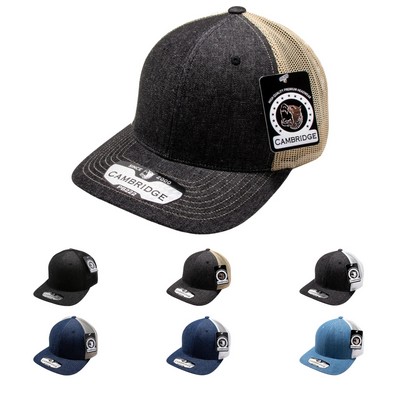 Pit Bull Cambridge Denim Trucker Hat