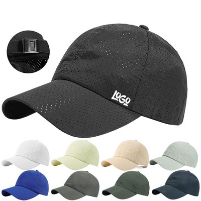 Unisex Outdoor Adjustable Quick Dry Sun Cap