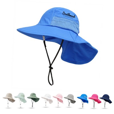 Kid Quick-drying Polyester Bucket Hat