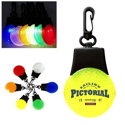 LED Flashing Keychain Light
