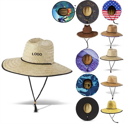 Wide Brim Straw Hat