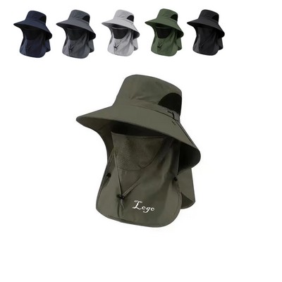 Ponytail Sun Bucket Hats