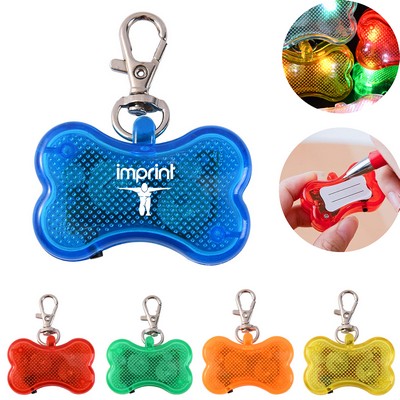 LED Dog Bone Pet Safety Light