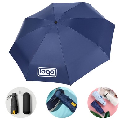 Mini Windproof Folding Travel Umbrella