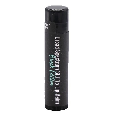 Broad Spectrum SPF 15 Lip Balm: Black Edition