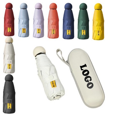Mini Folding Capsule Umbrella
