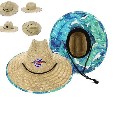 Lifeguard Straw Hat