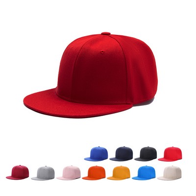 6 Panel Plat Brim Trucker Hat