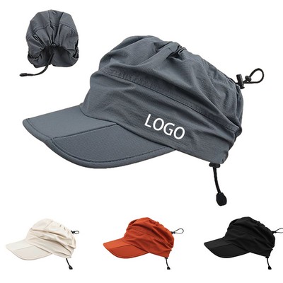 Packable Quick Dry Visor Baseball Cap