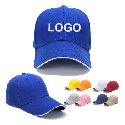 Sandwich Six-panel Laminated Cap