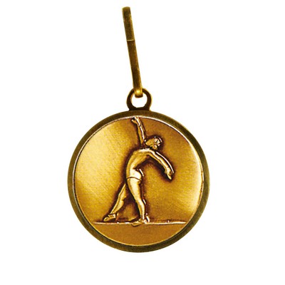 Zipper Pull with 1" Event- Gymnastics Female