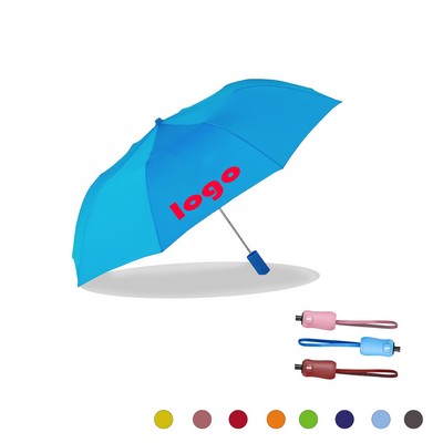 Auto Open Wind Resistant Umbrella With Ergonomic Handle