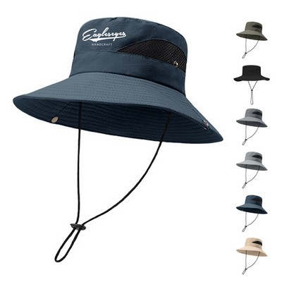 UPF 50+ Wide Brim Sun Hat