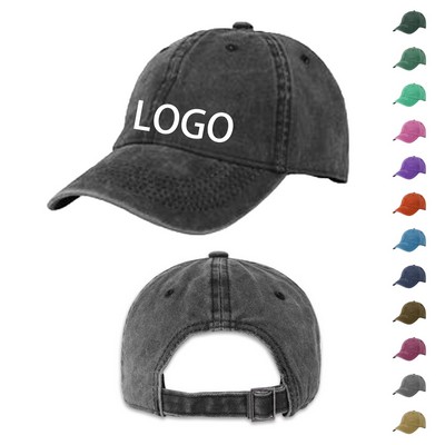Vintage Washed Dad Cap