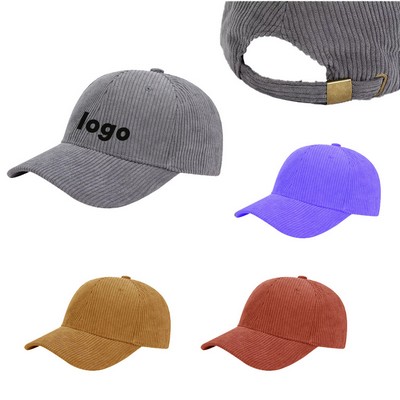 Corduroy Baseball Cap