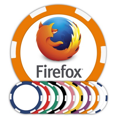 11.5 gram ABS Poker Chips with 6 Stripes (Full Color Laminated Decals)