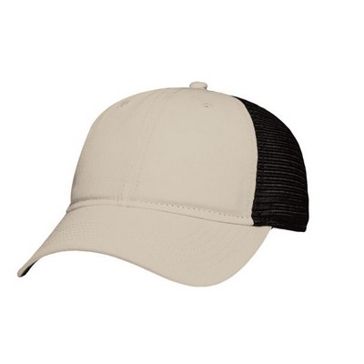 Sportsmanª Chino Twill Mesh Back Dad Cap (Embroidered)