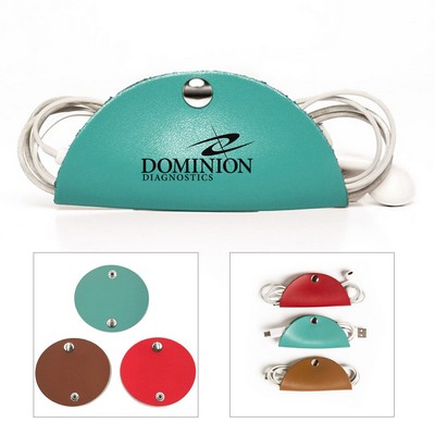Leather Cable Organizer
