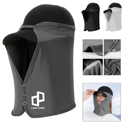 Baseball Cap W/ Neck Protector