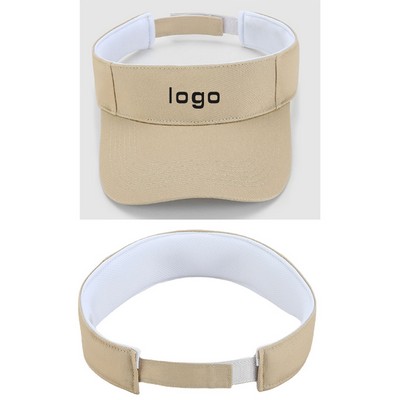 Curved Sun Visor Cap