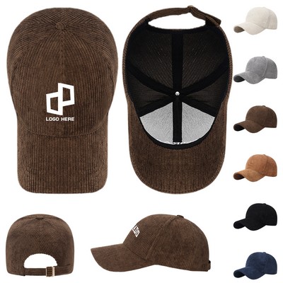 Corduroy Baseball Cap