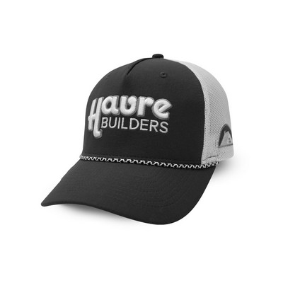 Athletic Trucker Hard Mesh with Rope