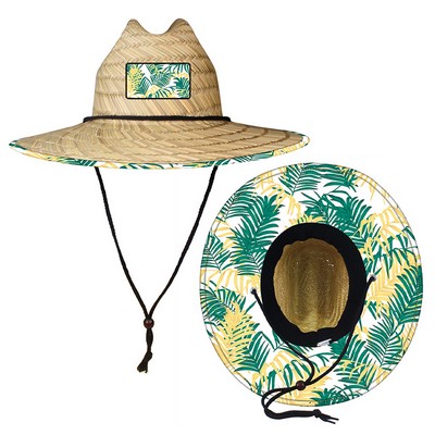 Lifeguard Straw Hat Natural