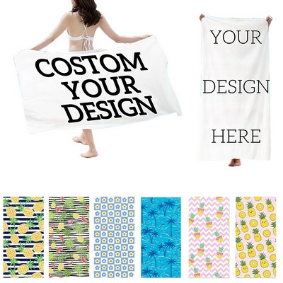 Lightweight Microfiber Beach Towel