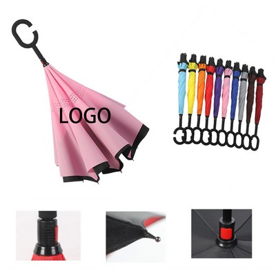 Inverted Umbrella With Handle