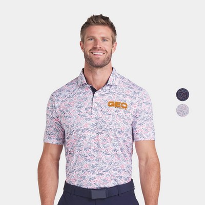 PUMA® Volition Jet Lines UPF 40+ Men's Game Golf Polo Shirt