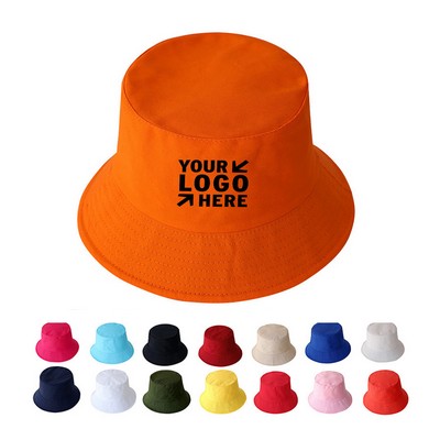 Wide Brim Bucket Hat