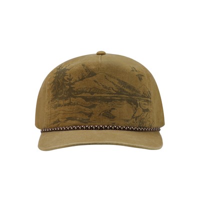 DRI DUCK Mallard Nature Scene Cap