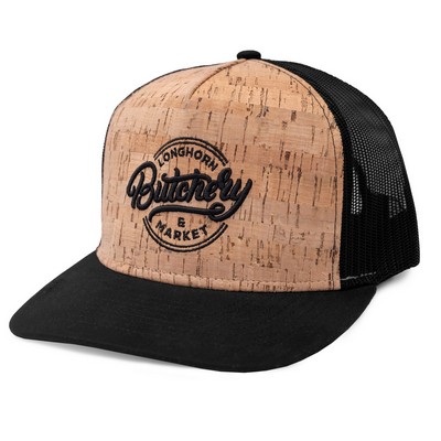 Cork Front Panel Trucker