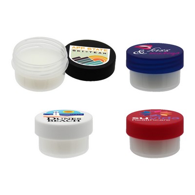 Halcyon Lip Balm Jar, Full Color Digital