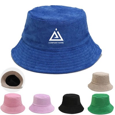 Unisex High Quality Soft Outdoor Terry Towel Bucket Hat