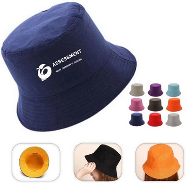 Brushed Cotton Twill Bucket Hat