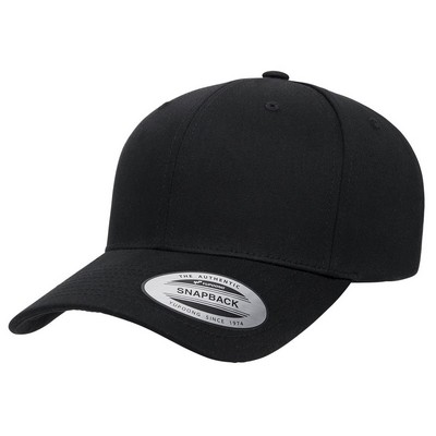 YP Classics CVC Twill Snapback Cap (Embroidered)