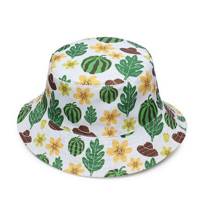 Custom Full Color Printed Outdoor Fisherman Sun Hat