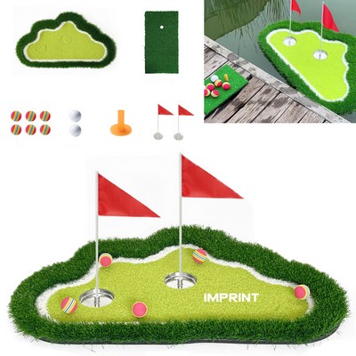 Cloud Shape Floating Golf Putting Green