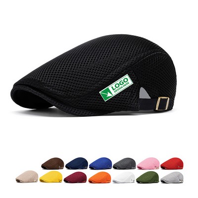 Mens Breathable Mesh Summer Hat Adjustable