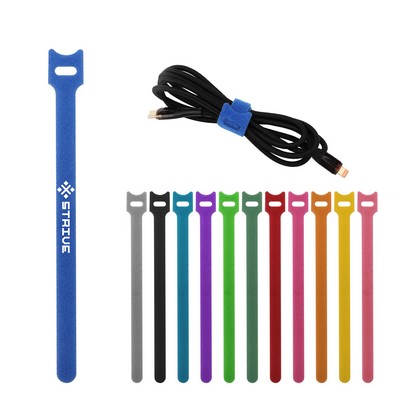 8" Resuable Nylon Cable Ties Adjustable Cord Straps