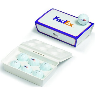 Titleist PackEdge Custom Half-Dozen in Recyclable Tray
