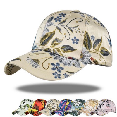 6 Panel Dye-Sublimated Structured baseball Caps