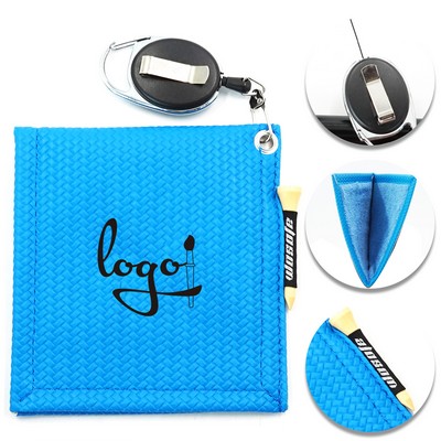 Retractable Golf Club Towel Clip