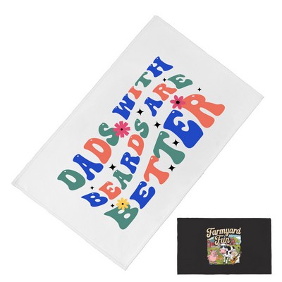 Sublimated Microfiber Rally Towel